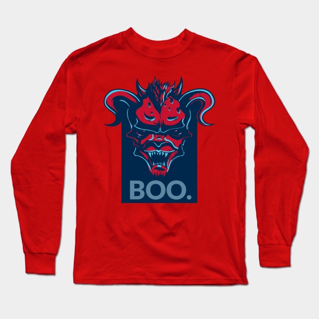 K&N BOO DESIGN Long Sleeve T-Shirt by Khalidkasem